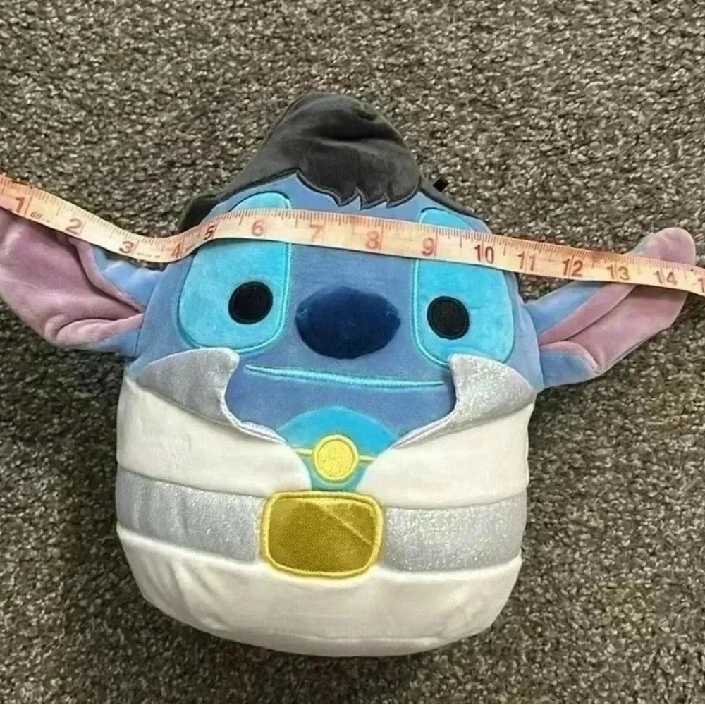 Squishmallows x Disney Kellytoy Lilo & Stitch Elvis the Stitch Plush - Picture 2 of 5